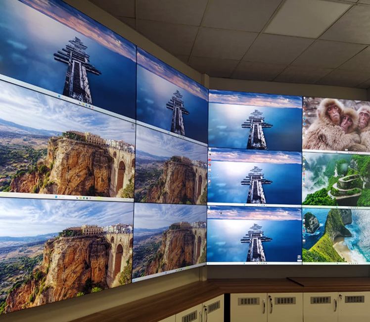 Telecom Operator – CCTV Operation Control Room